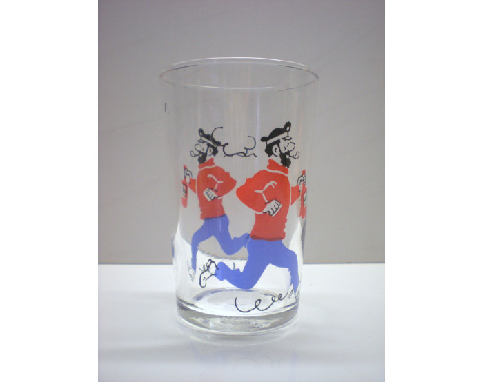 Premier Verre Tintin édité par Cera années 60 ETAT NEUF