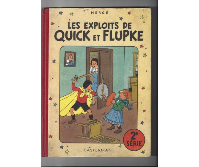 Quick et Flupke 2e série B4 1950 Hergé
