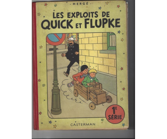 Quick et Flupke 1e série B10 1954 Hergé