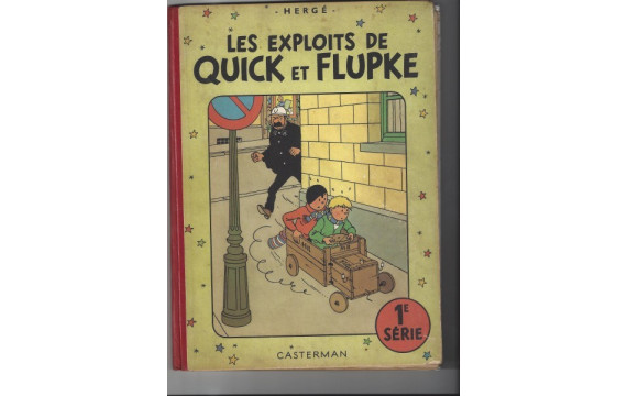 Quick et Flupke 1e série B10 1954 Hergé