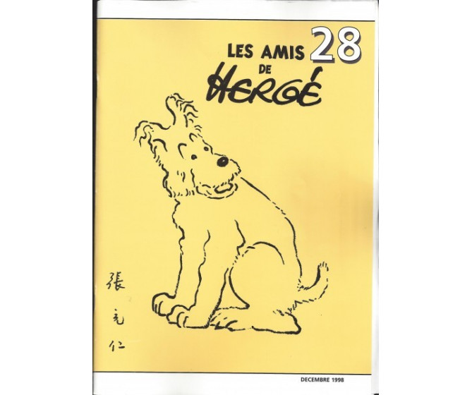Revue des Amis d'Hergé N° 28 Dec 1998 ETAT NEUF